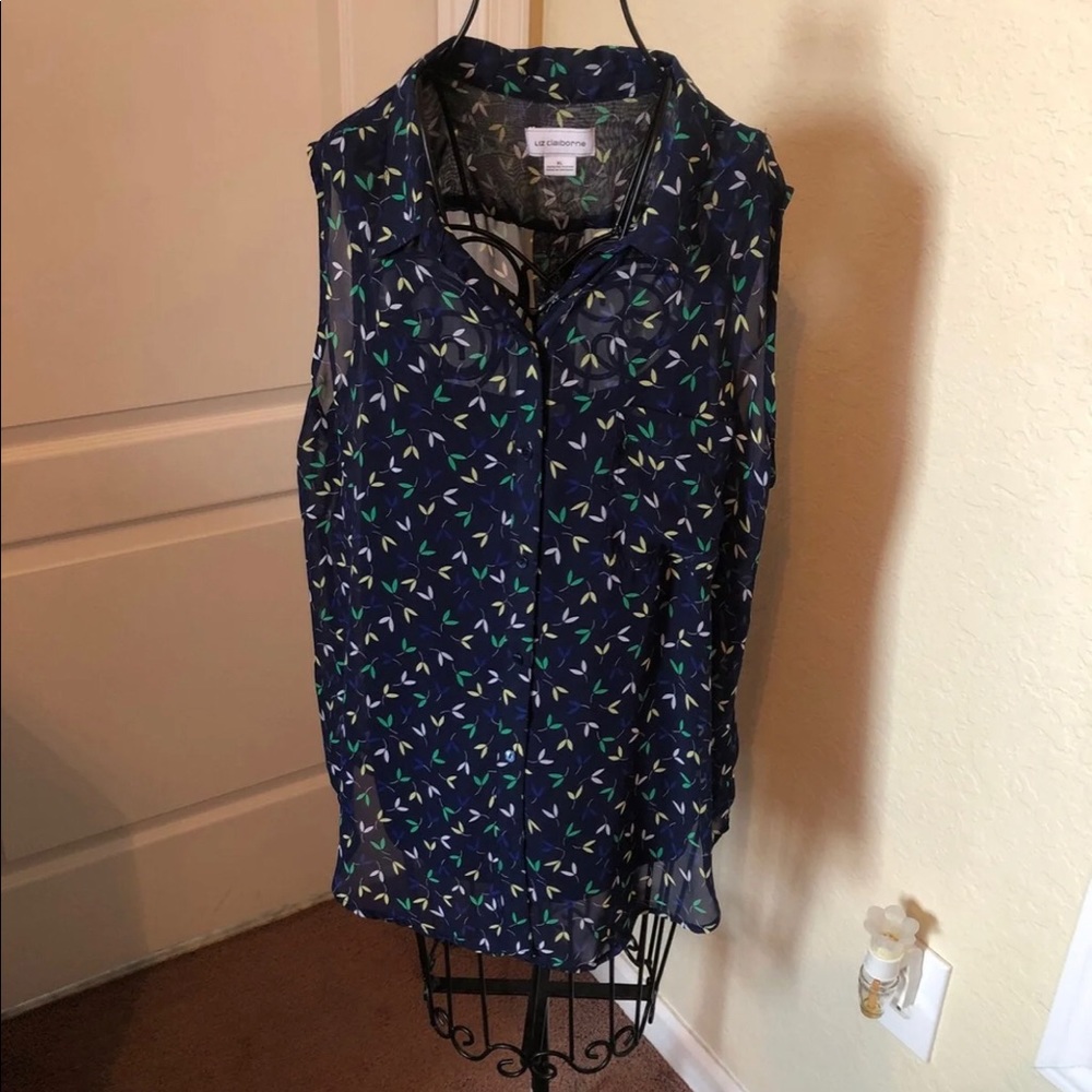 Liz Claiborne 2 pieces top size xl